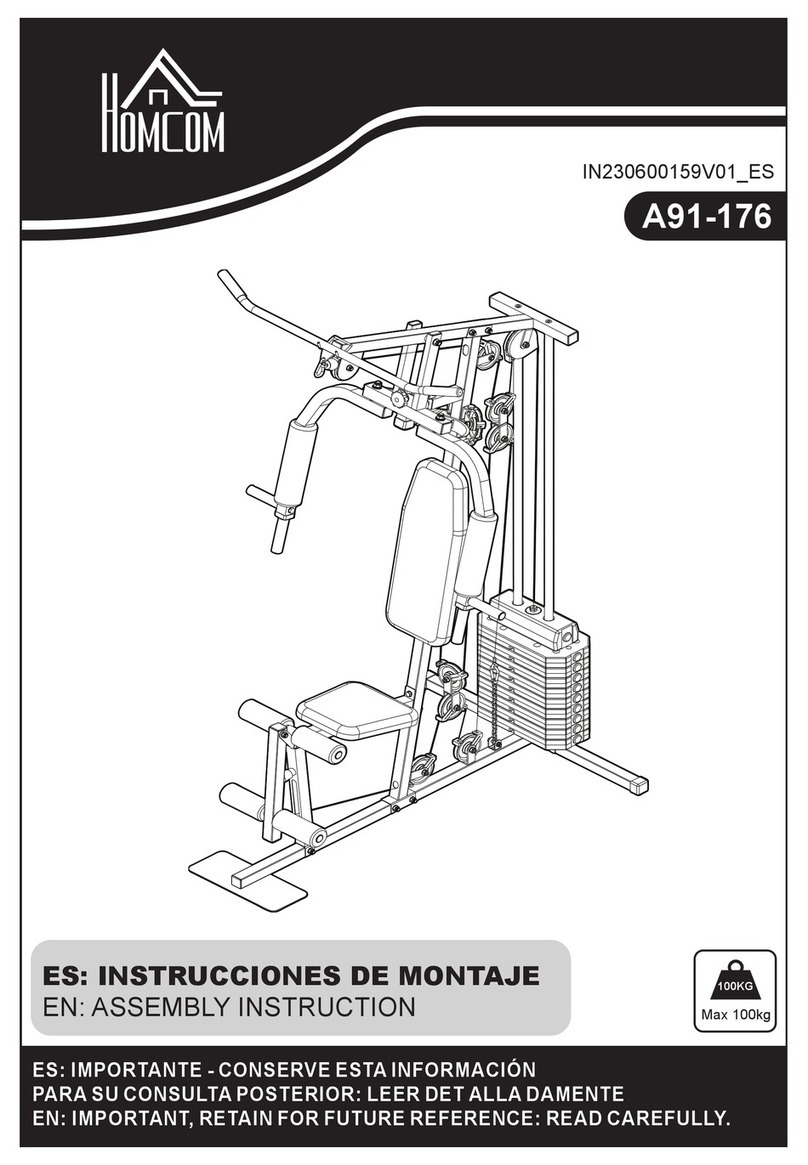 HOMCOM A91-176 User manual