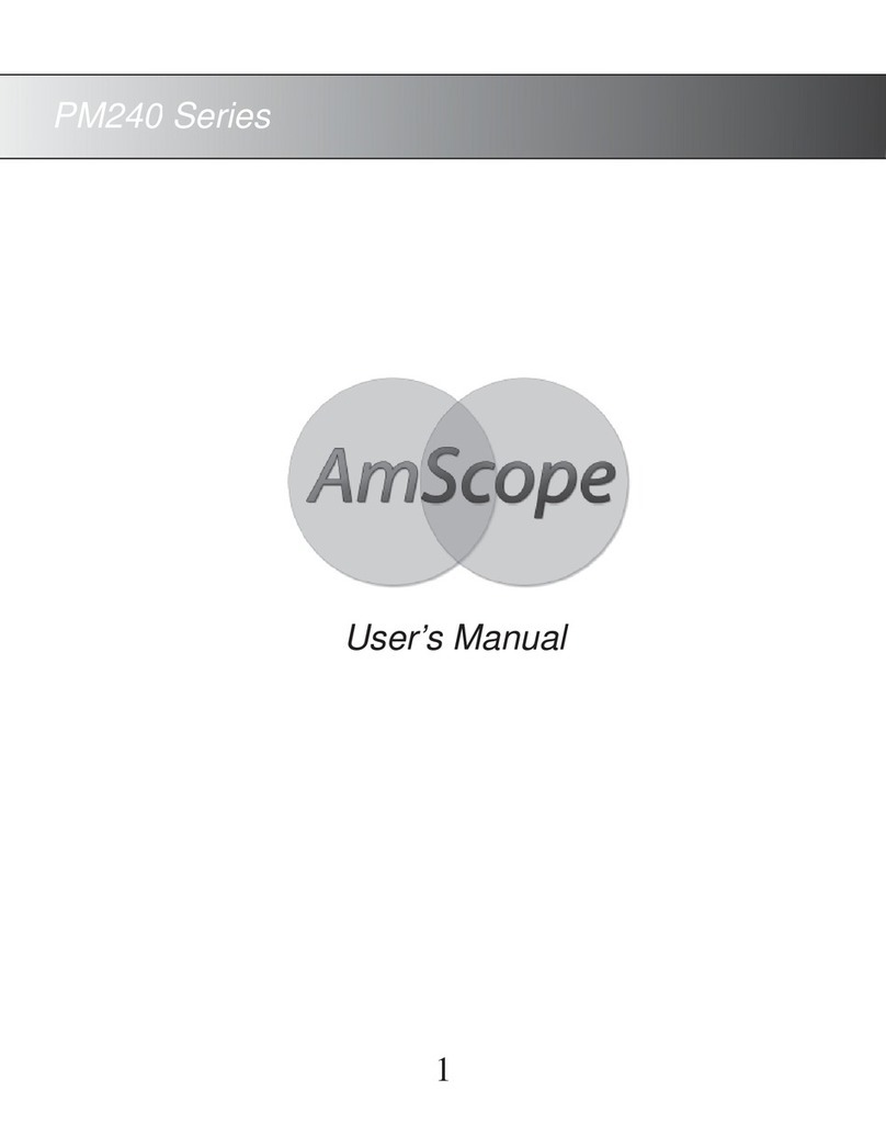 AmScope PM240 Series User manual