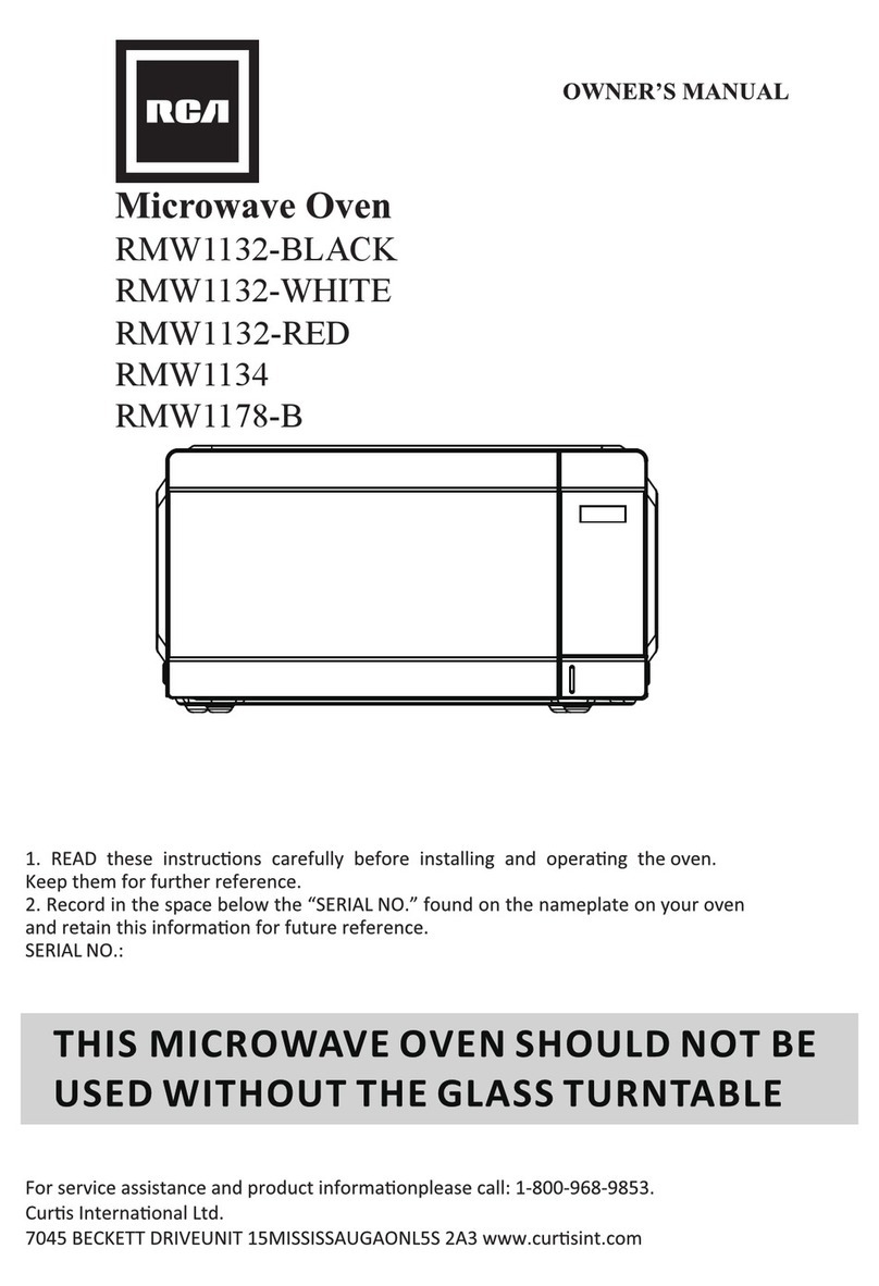 RCA RMW1132-BLACK User manual