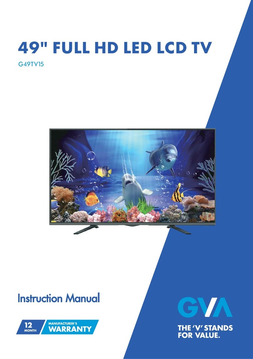 GVA G49TV15 User manual