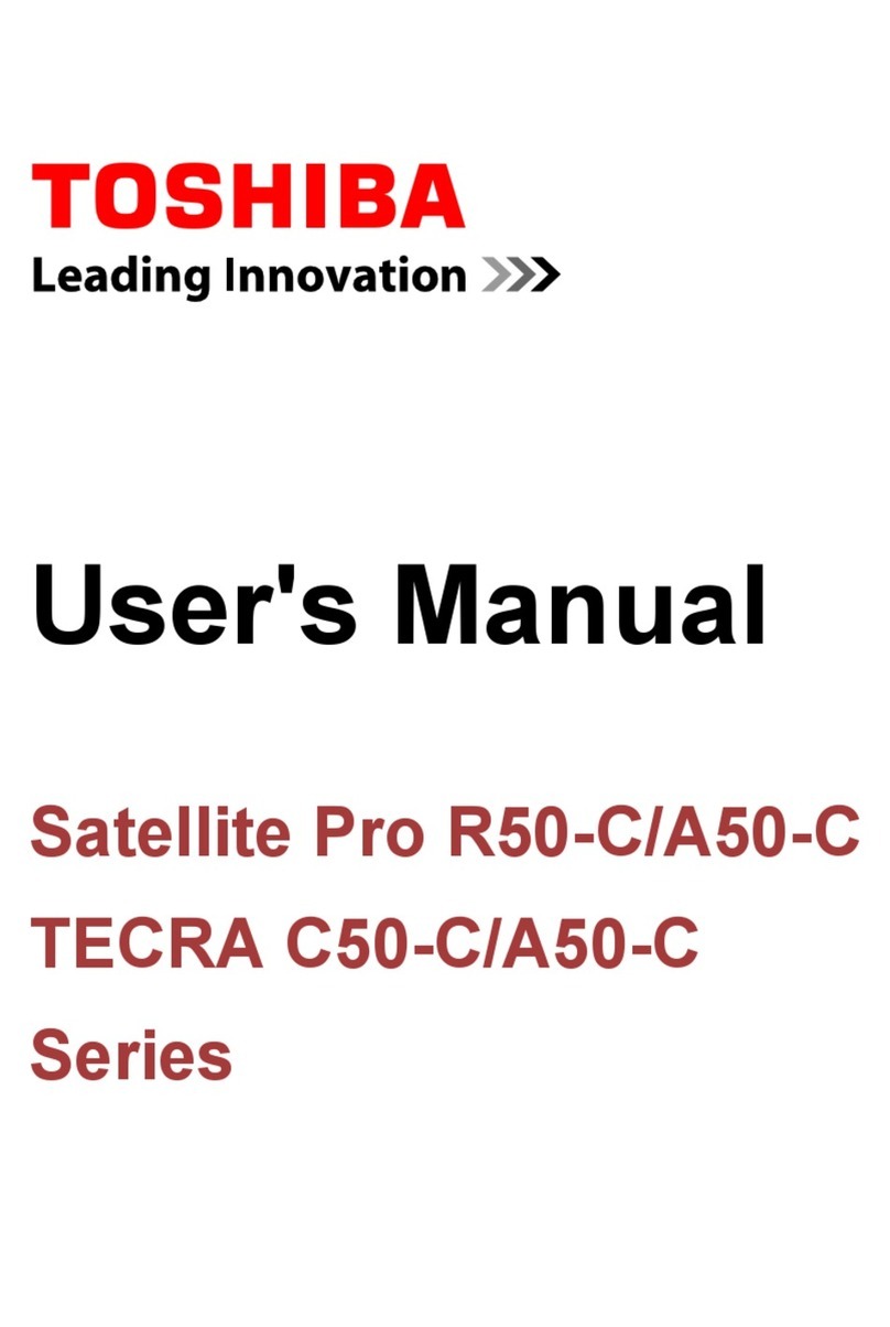 Toshiba TECRA C50-C Series User manual