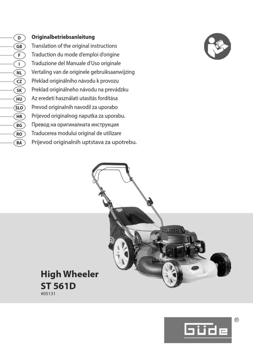 Gude High Wheeler ST 561D User manual