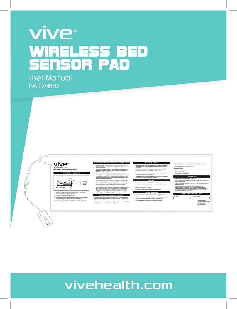Vive LVA1074BED User manual