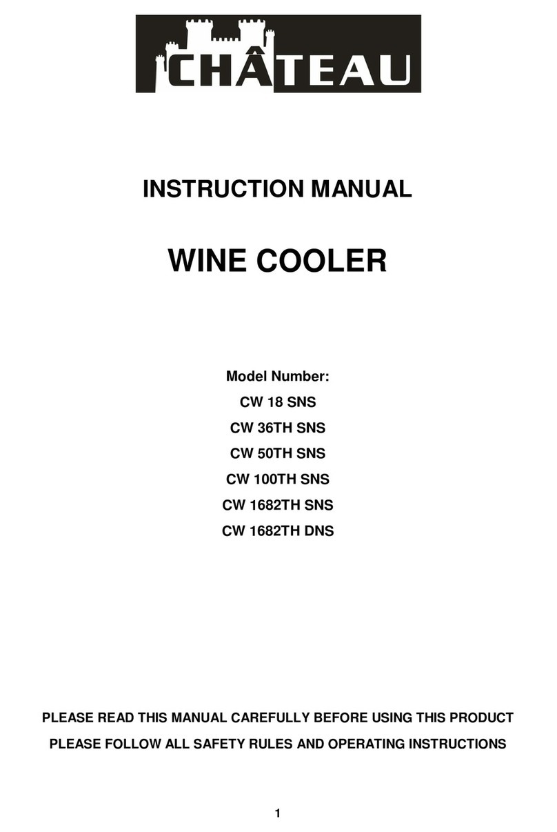 Chateau CW 18 SNS instruction manual