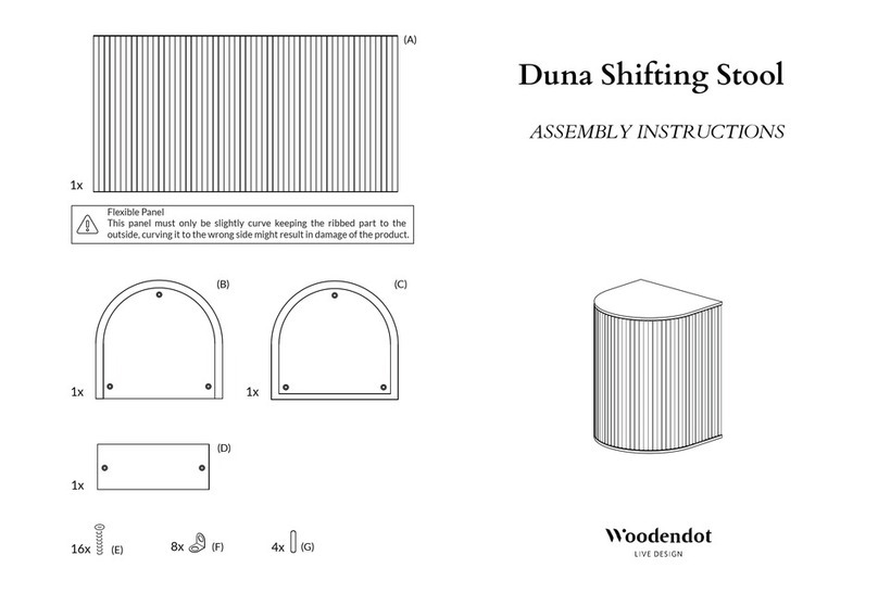 Woodendot Duna Assembly instructions Woodendot Duna Assembly instructions