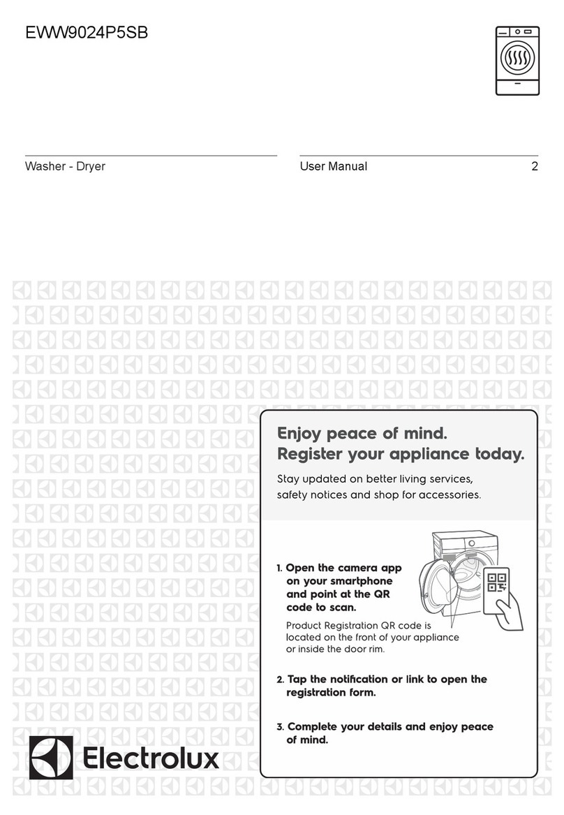 Electrolux EWW9024P5SB User manual