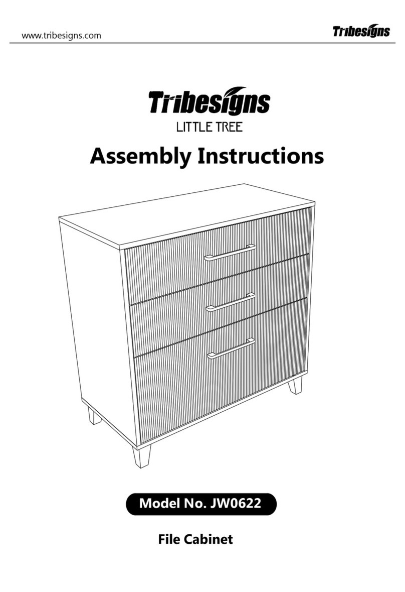 Tribesigns JW0622 Assembly instructions Tribesigns JW0622 Assembly instructions