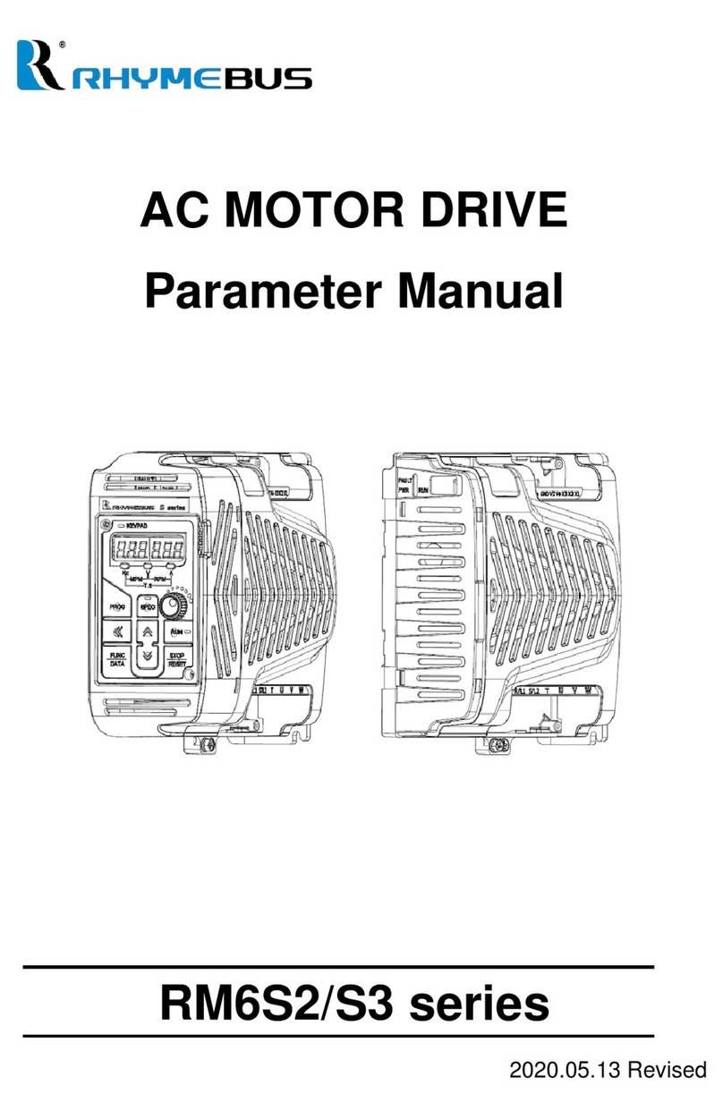 Rhymebus RM6S2 Series Parameter manual