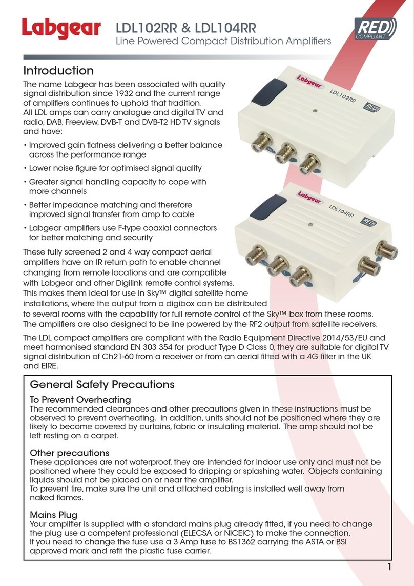 Labgear LDL102RR manual