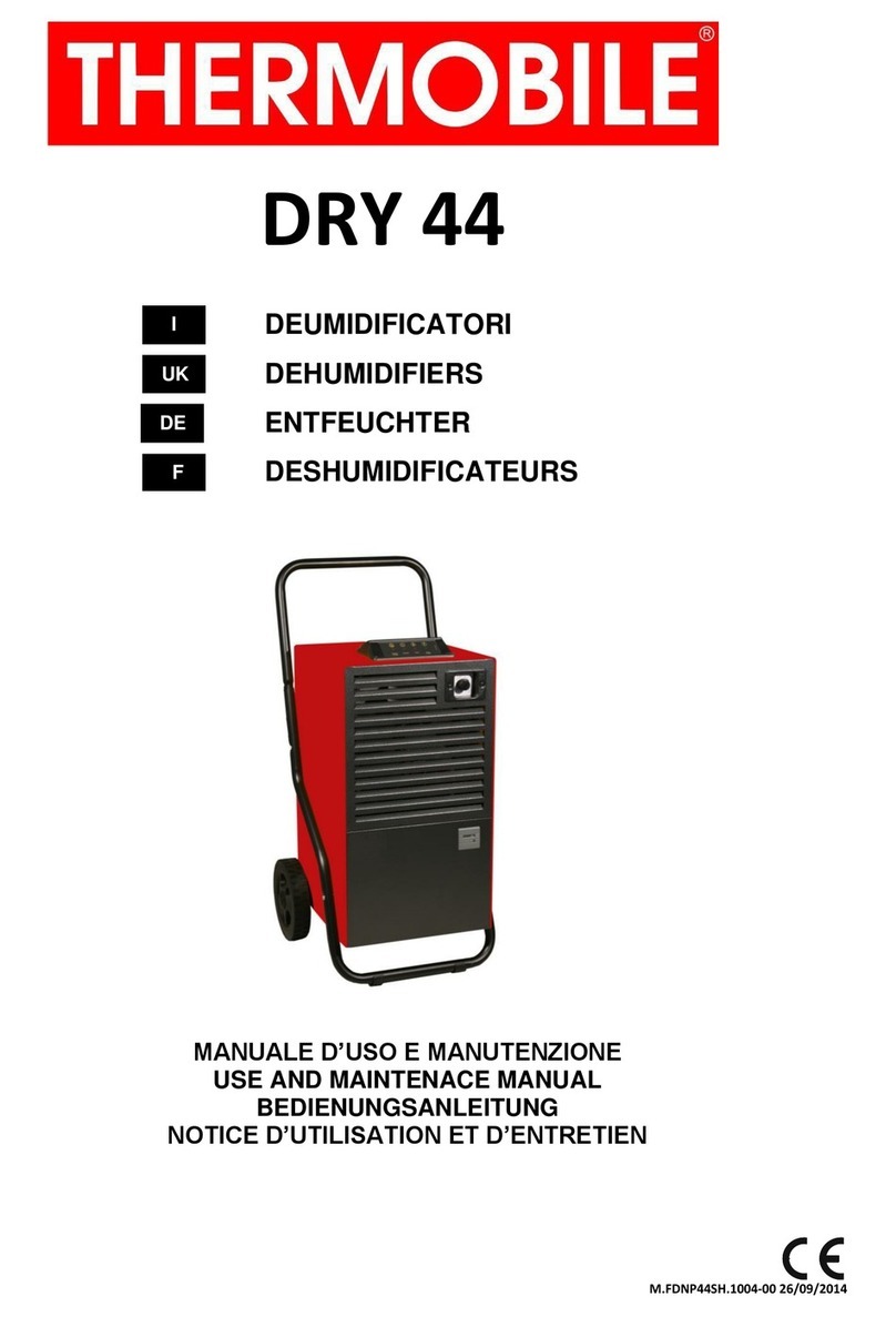 THERMOBILE DRY 44 Use and maintenance manual
