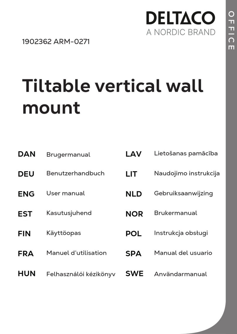 Nordic DELTACO ARM-0271 user manual