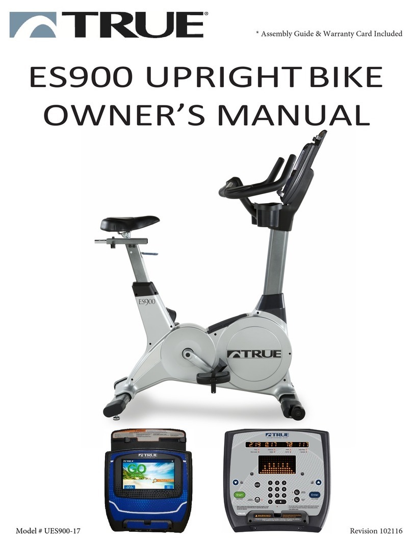 True UES900-17 owner's manual