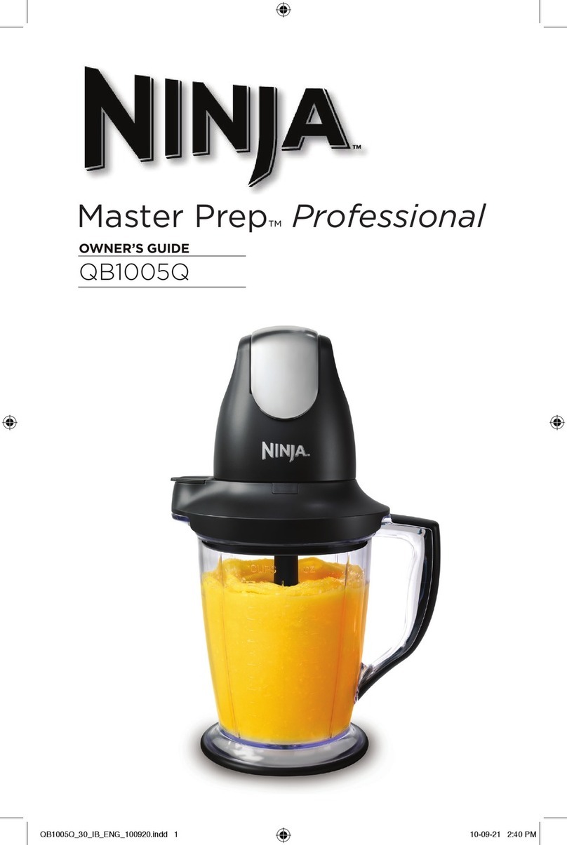 Ninja Master Prep Professional QB1005Q User manual