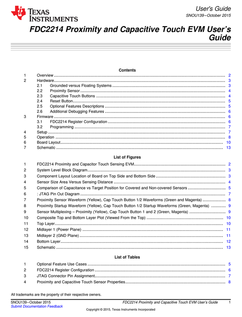 Texas Instruments FDC2214 user guide
