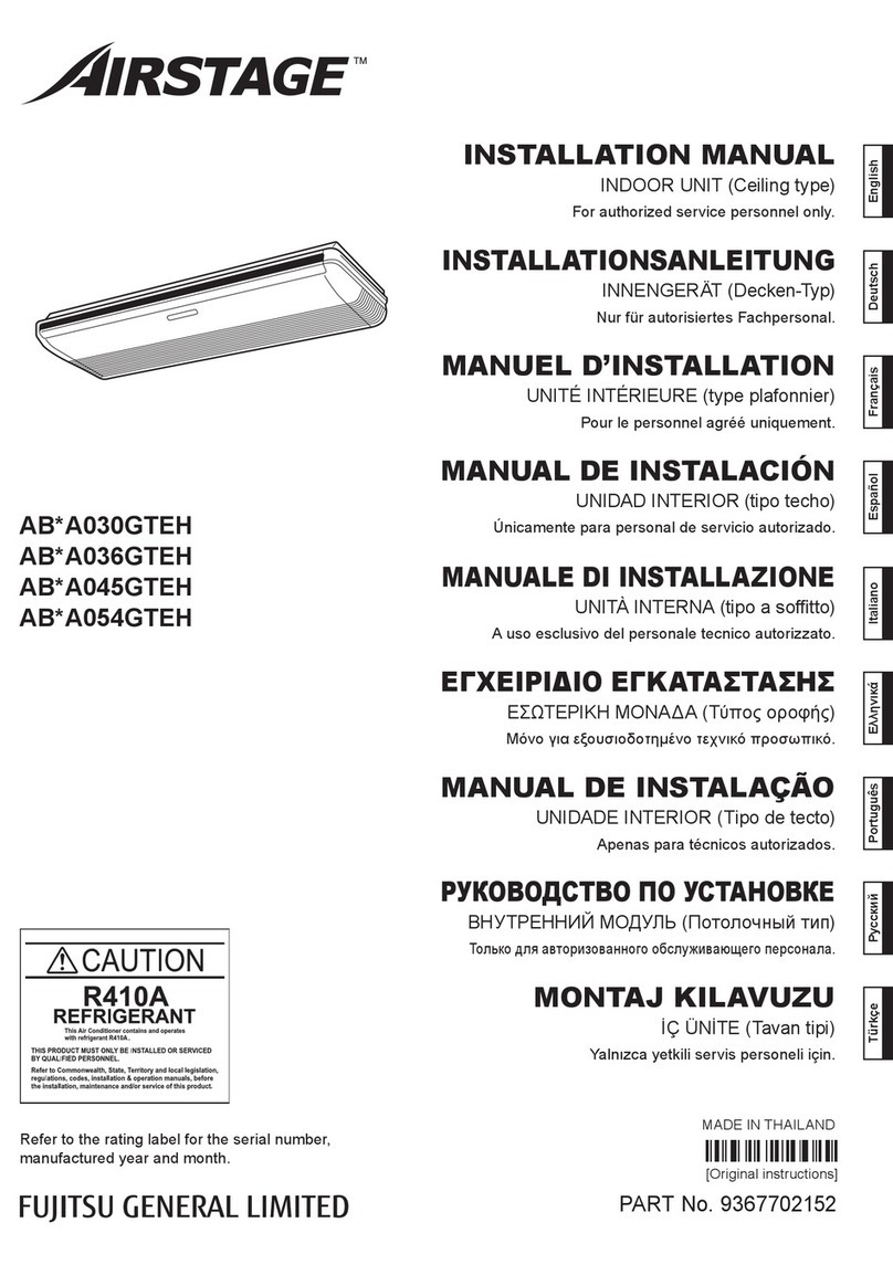 AirStage AB A030GTEH Series User manual