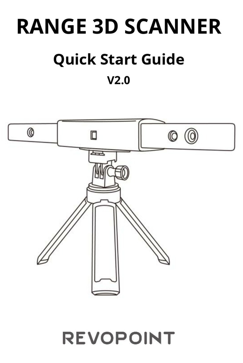 Revopoint RANGE quick start guide