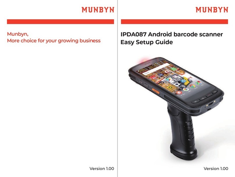 MUNBYN IPDA087 Easy setup guide