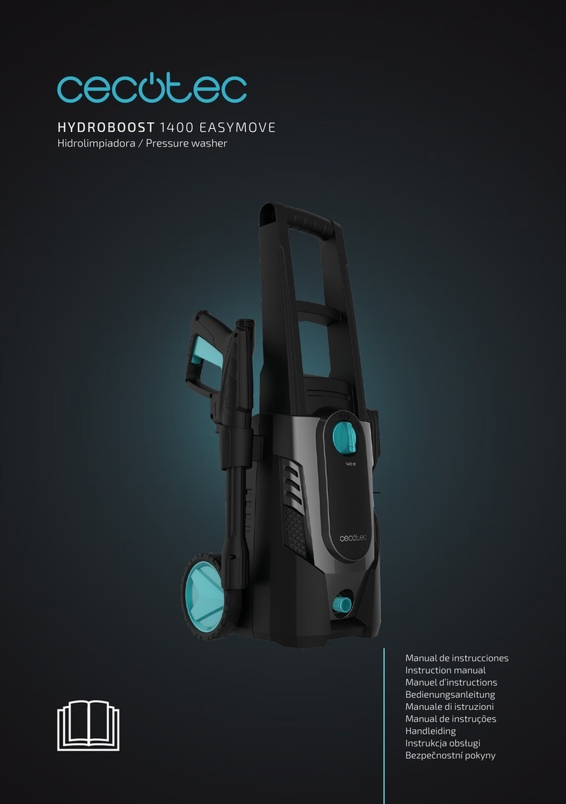 cecotec HYDROBOOST 1400 EASYMOVE instruction manual