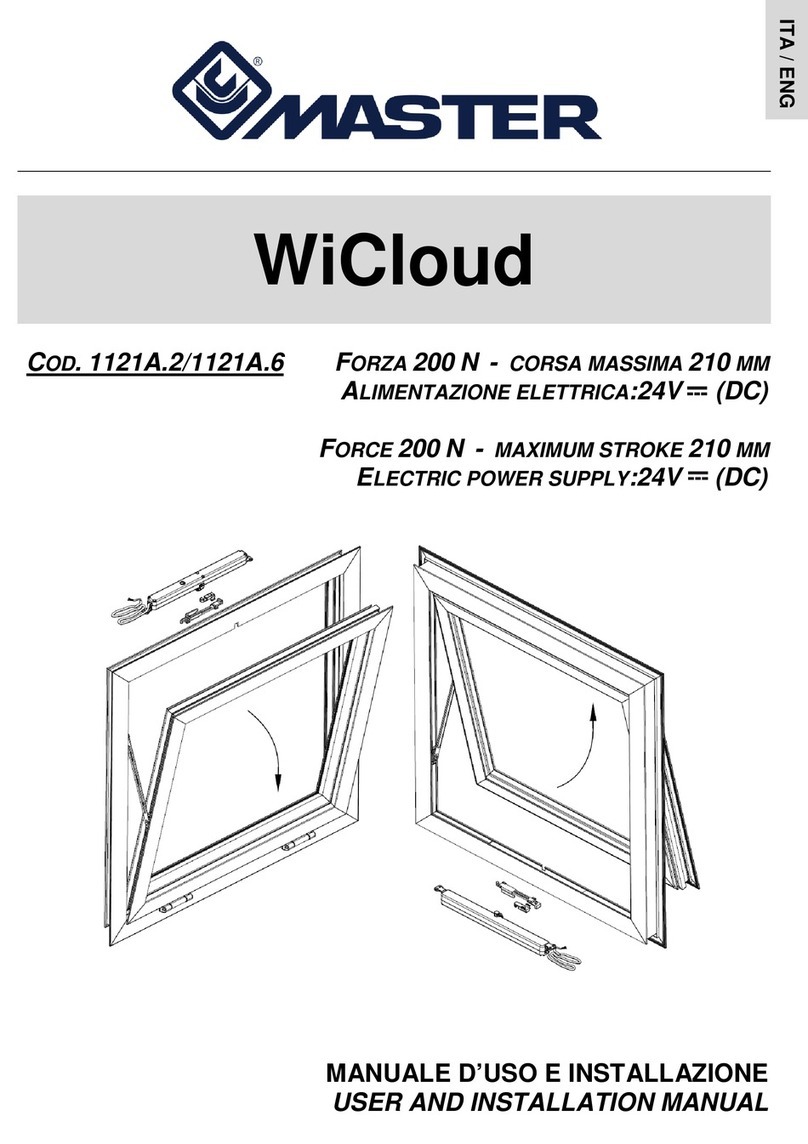 Master WiCloud 1121A.2 User and installation manual
