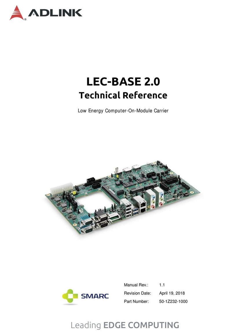 ADLINK Technology LEC-BASE 2.0 Technical reference