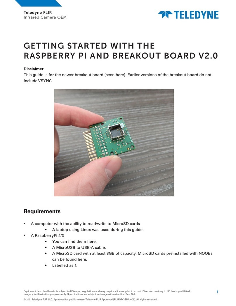Teledyne FLIR Lepton 3.1R Getting started