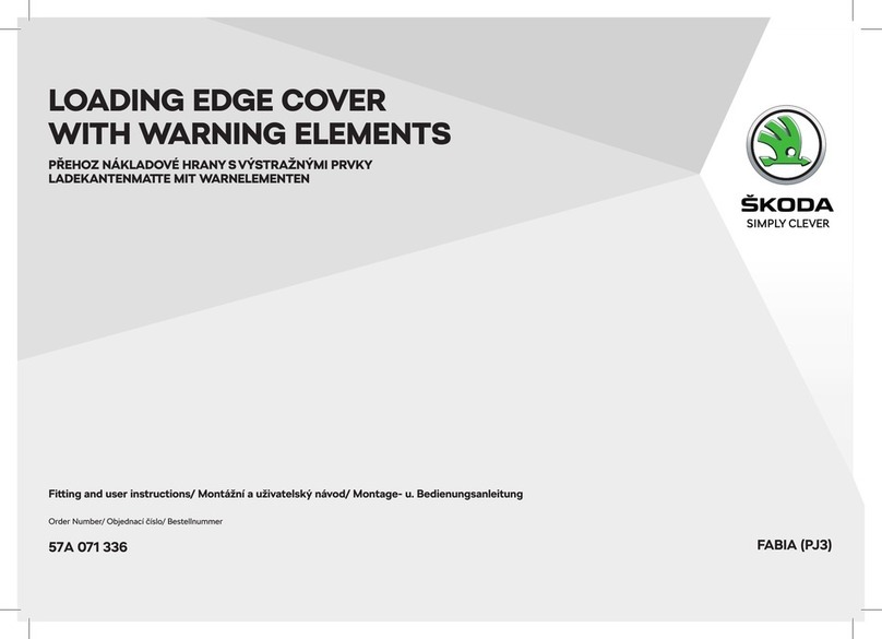 Skoda 57A 071 336 User manual