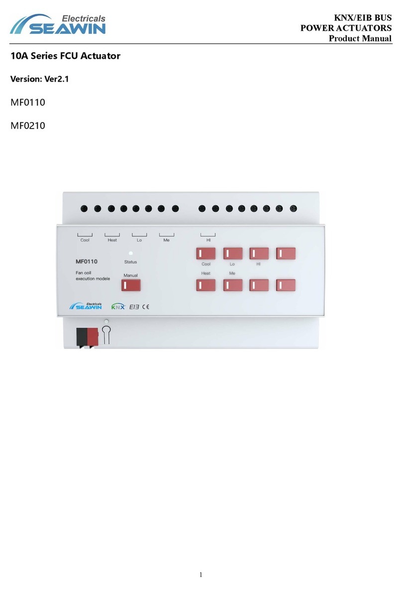 SEAWIN Electricals 10A Series product manual