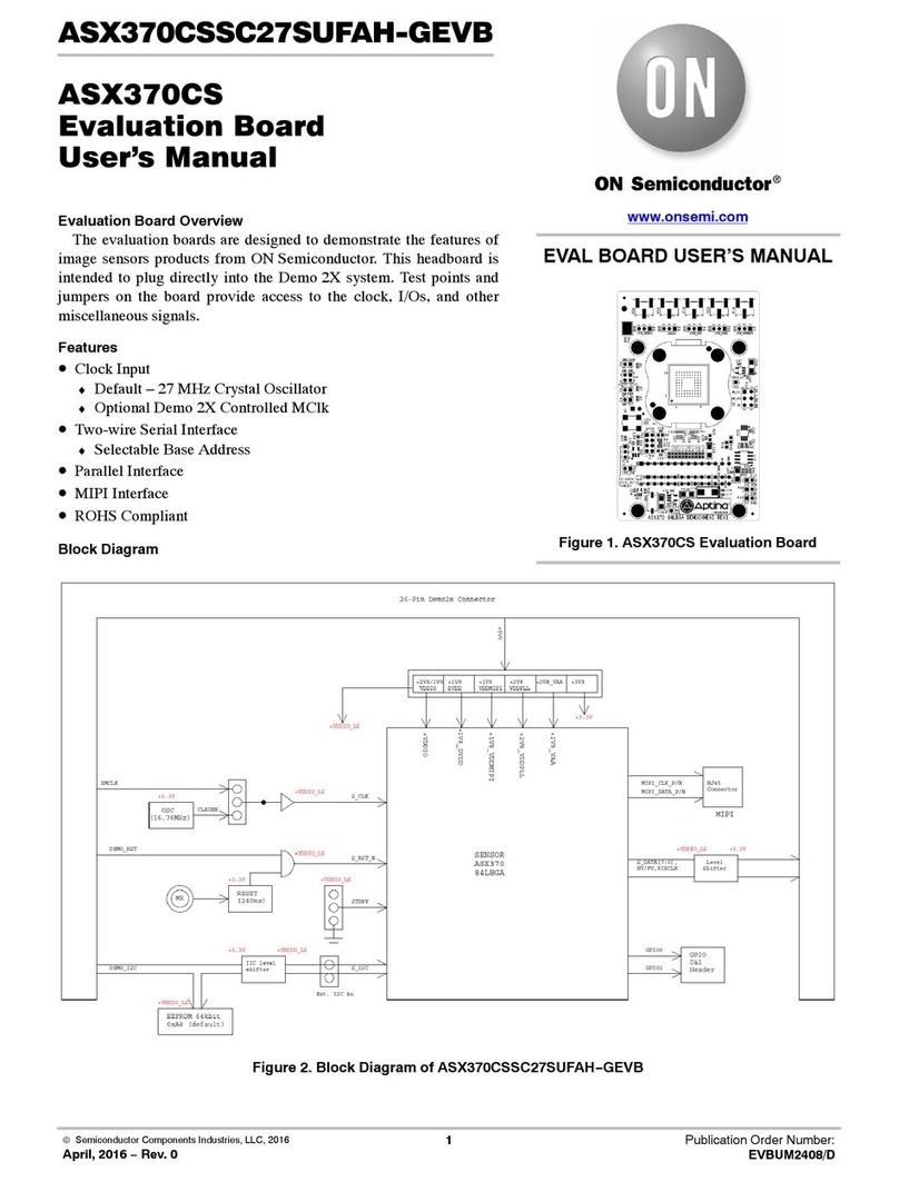 ON Semiconductor ASX370CS User manual