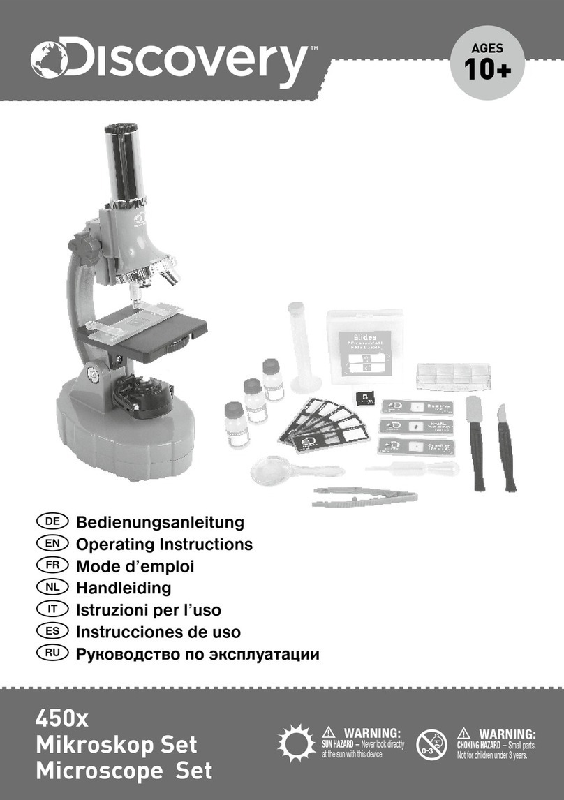 Discovery 450x operating instructions