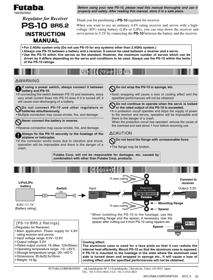 FUTABA PS-10 BR5.2 instruction manual