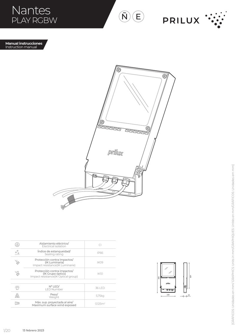 Prilux Nantes User manual