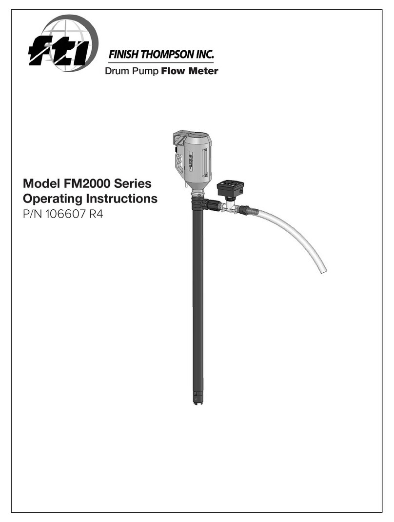FTI FM2000 Series operating instructions