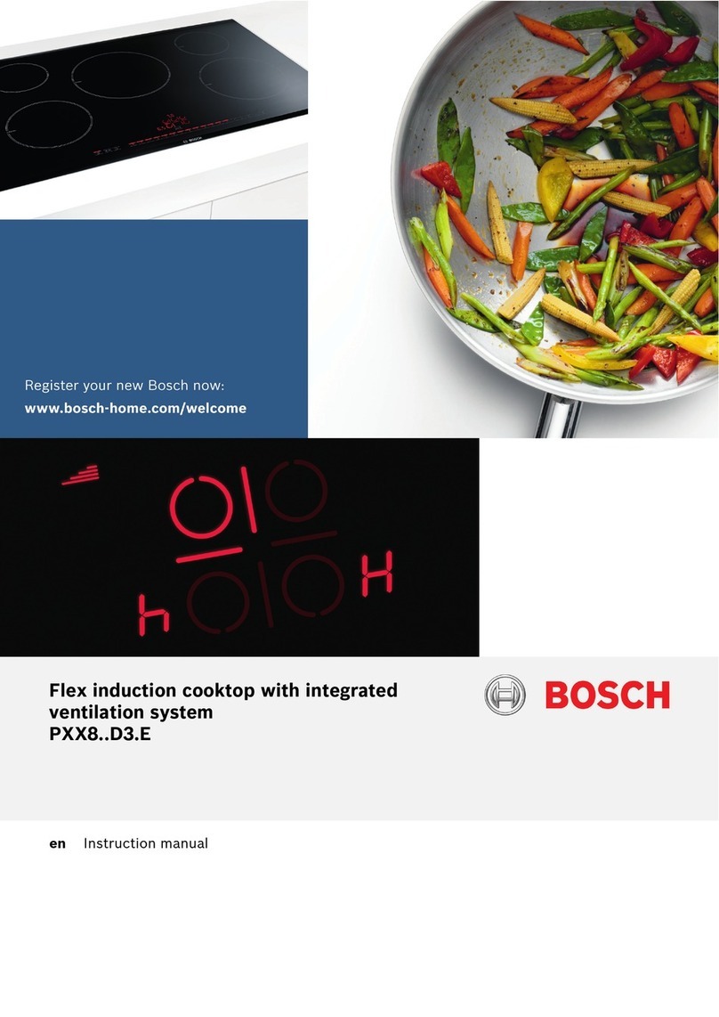 Bosch PXX8 D3 E Series instruction manual