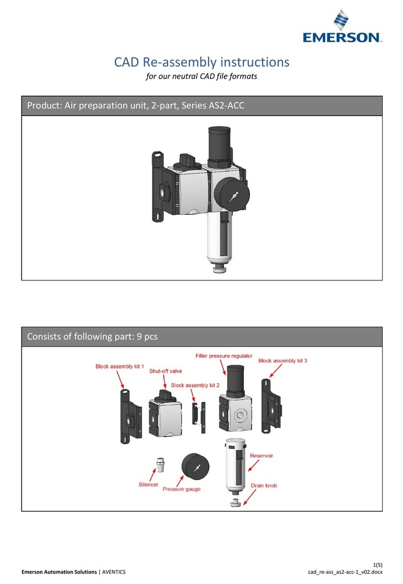 Emerson AS2-ACC Series Installation instructions