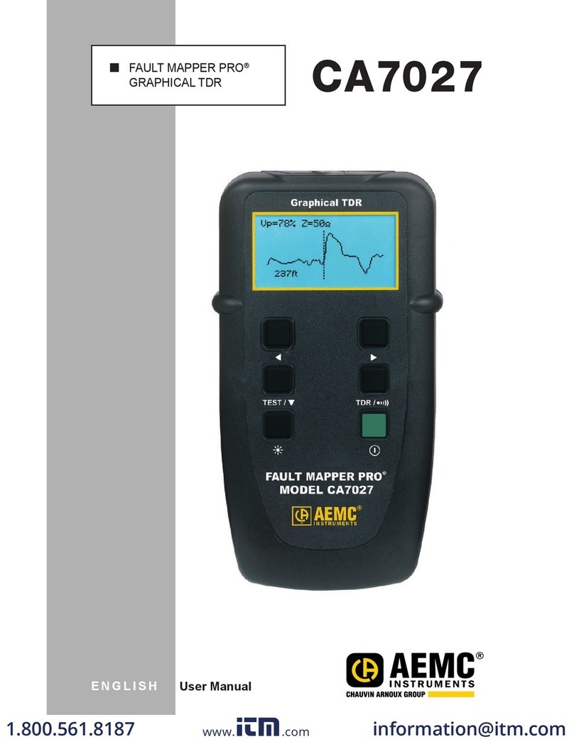 AEMC CA7027 User manual
