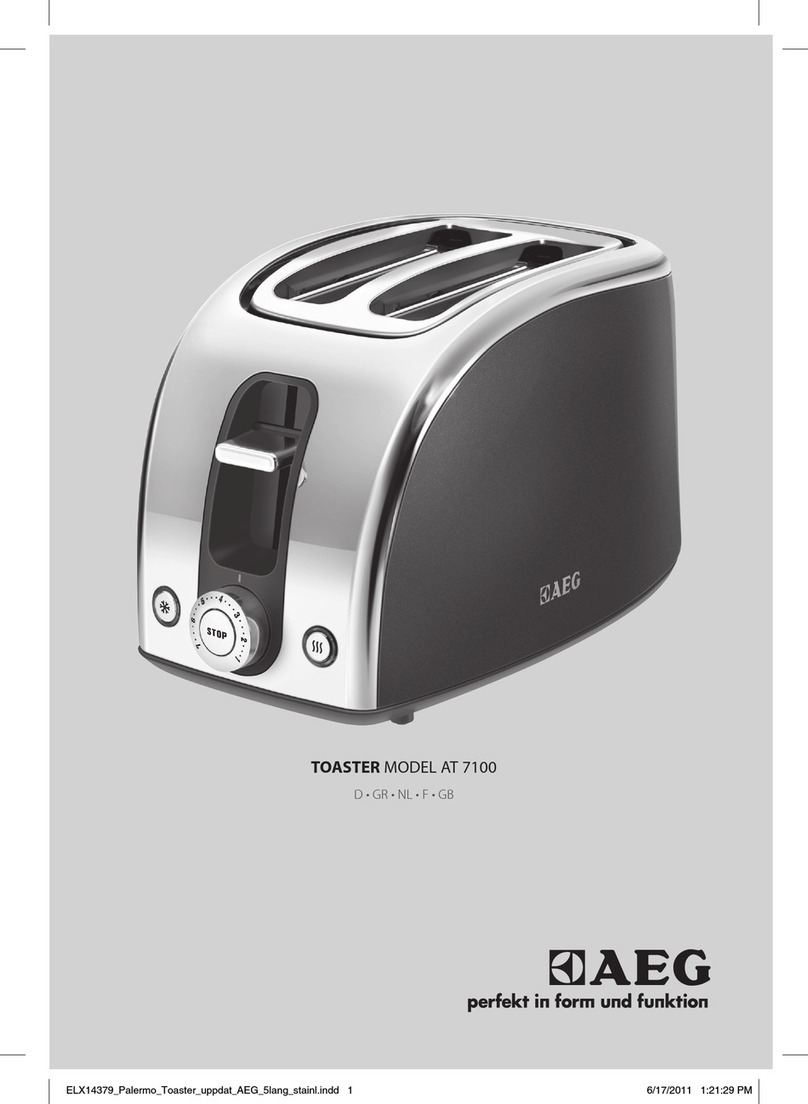 AEG AT 7100 User manual