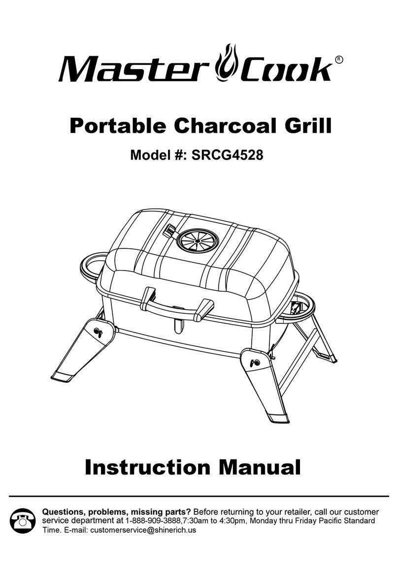 Master cook SRCG4528 instruction manual