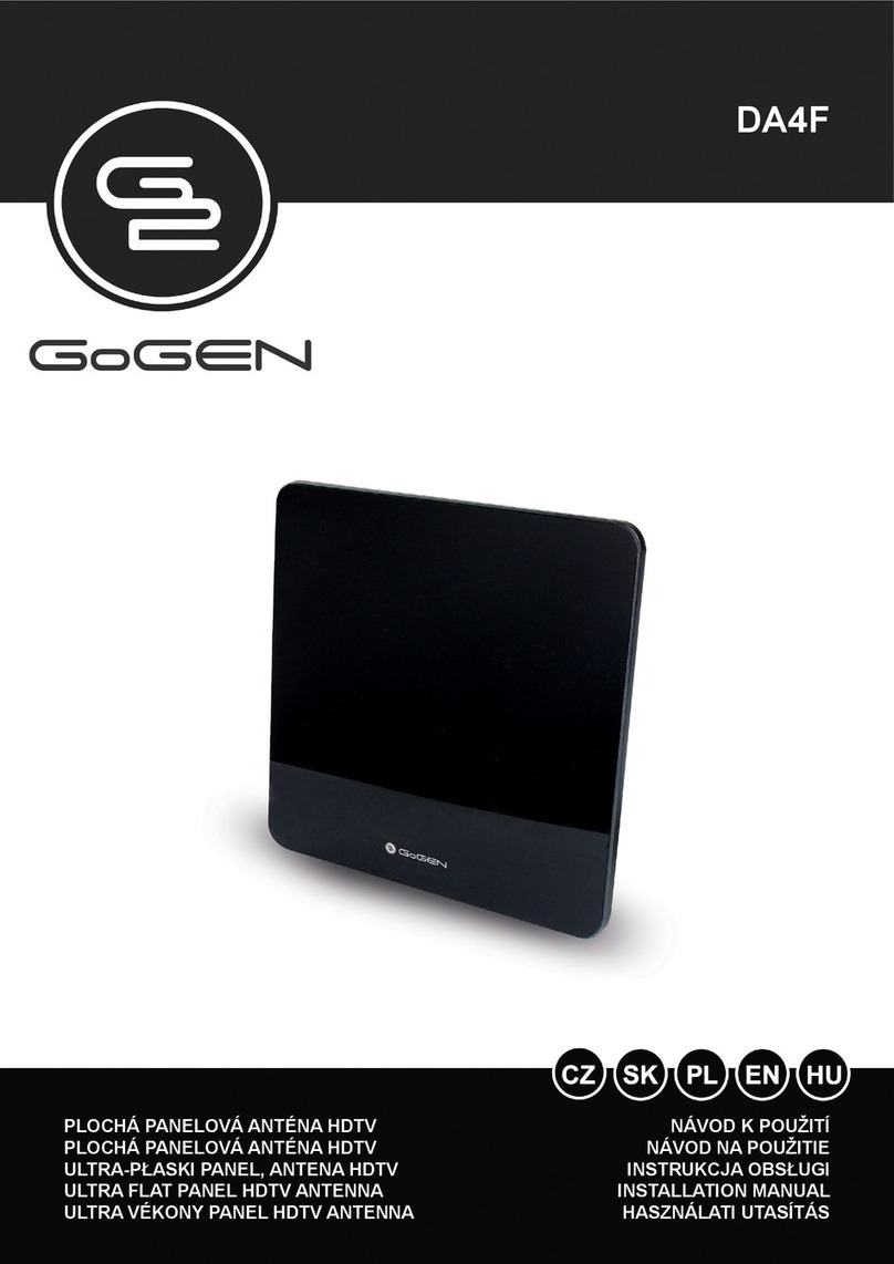 Gogen DA4F installation manual