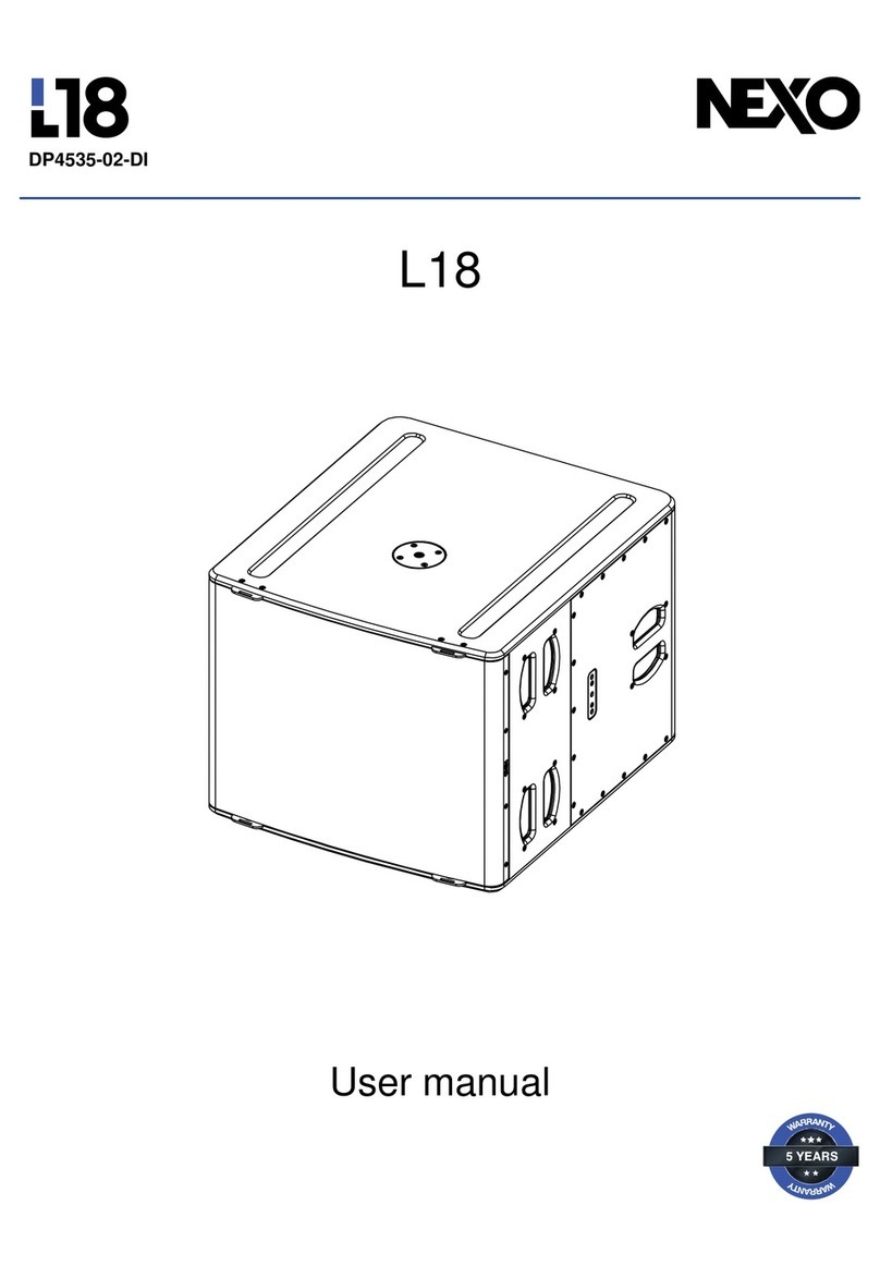 Nexo DP4535-02-DI User manual