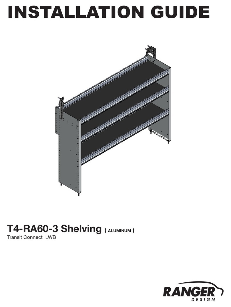 Ranger design T4-RA60-3 installation guide
