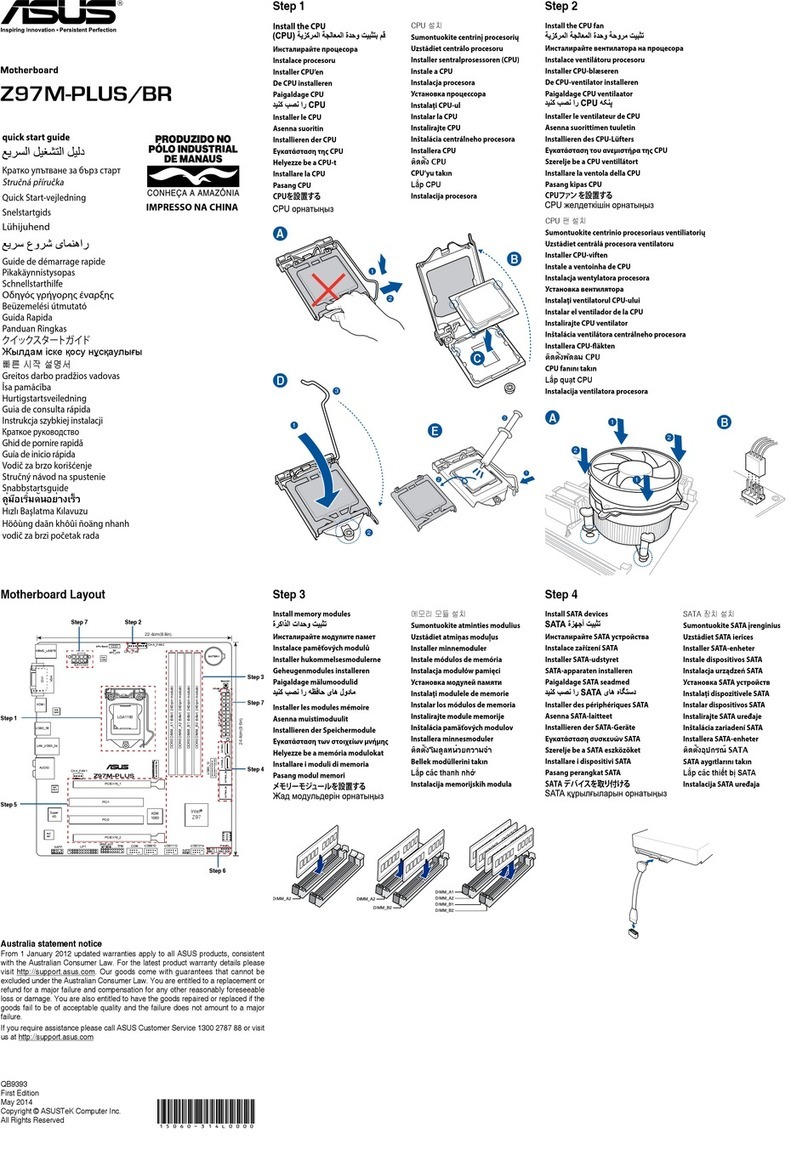Asus Z97M-PLUS/BR User manual