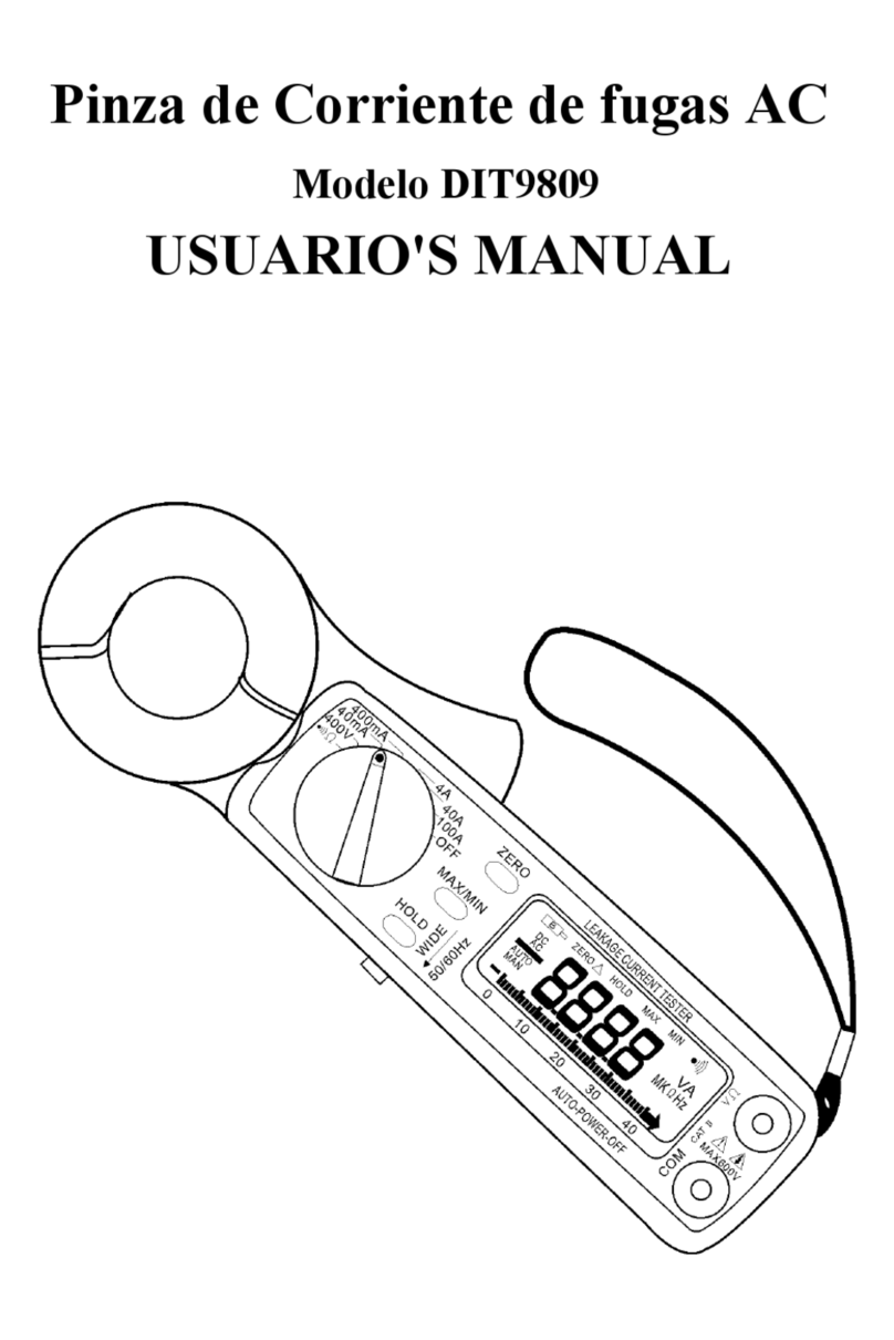 DITECOM DIT9809 user manual