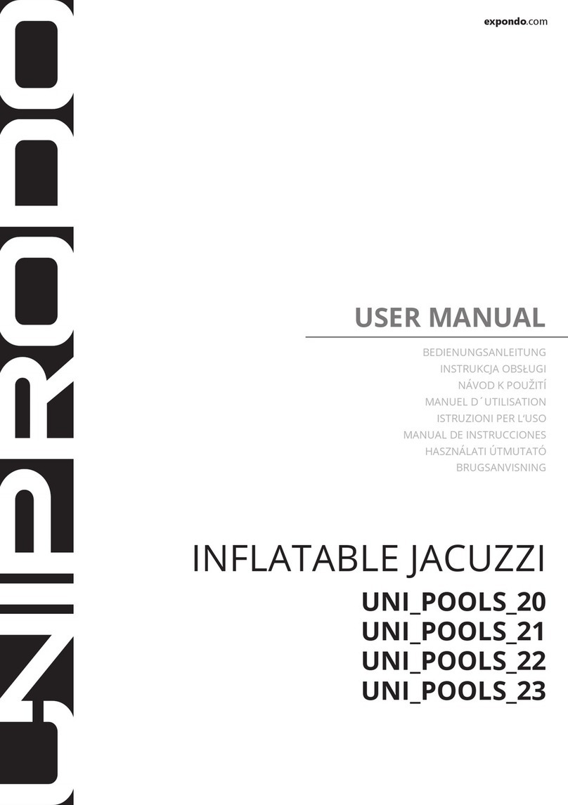 UNIPRODO UNI POOLS 20 user manual UNIPRODO UNI POOLS 20 user manual