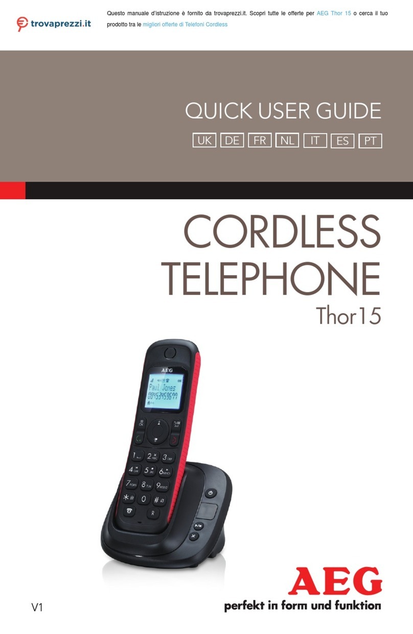 AEG Thor 15 Instruction manual