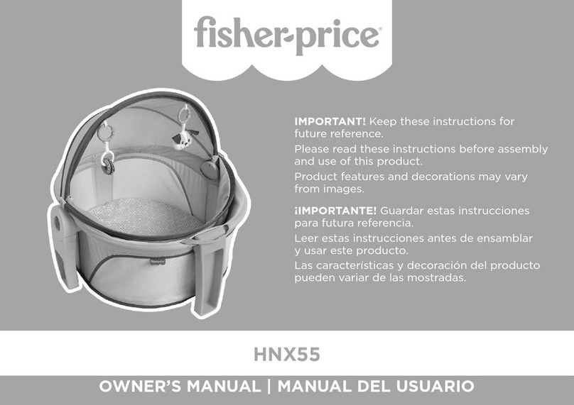 Fisher-Price HNX55 owner's manual