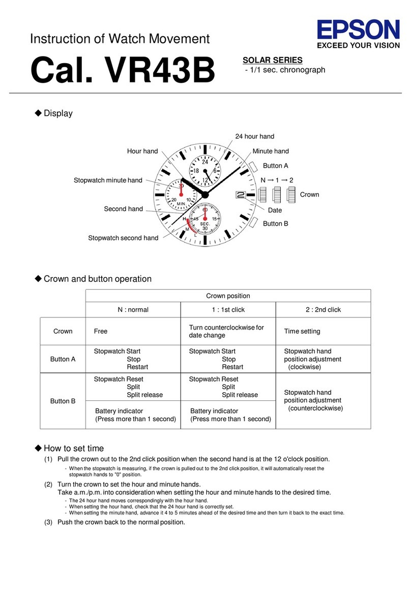 Epson Solar Series User manual