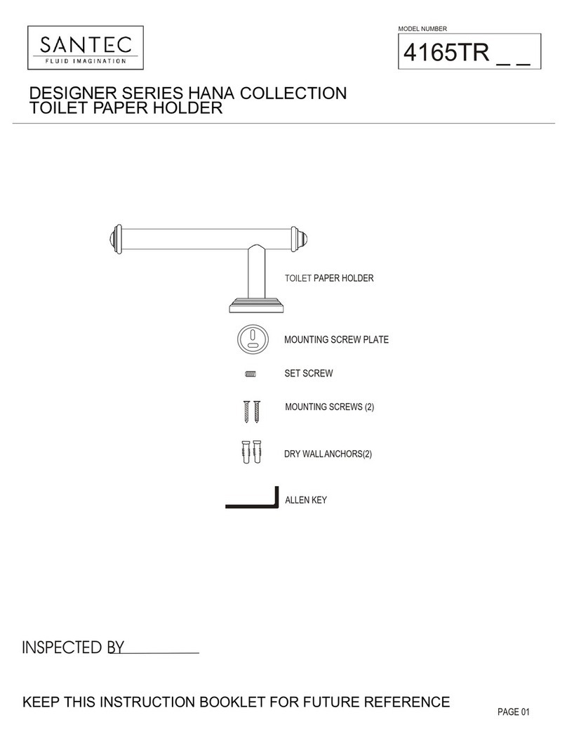 Santec HANA 4165TR Series manual