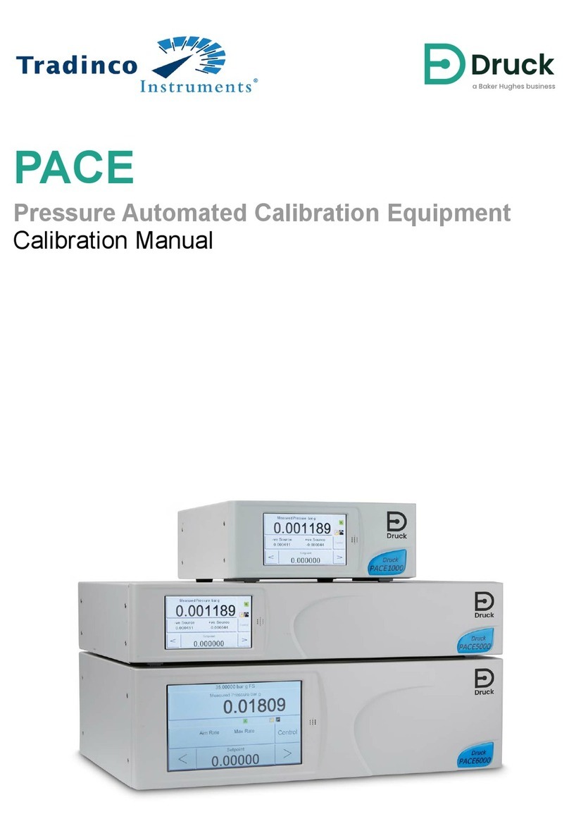 Baker Hughes Druck PACE Series Calibration manual