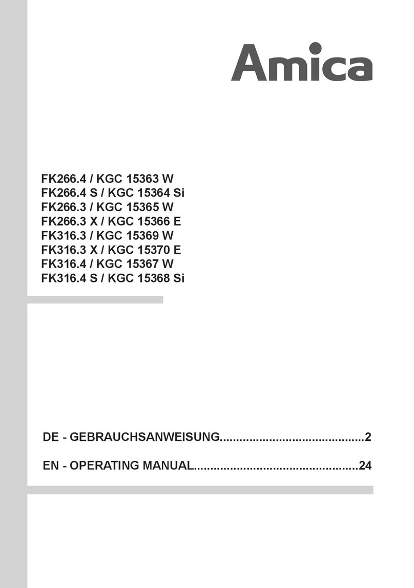 Amica KGC 15363 W User manual