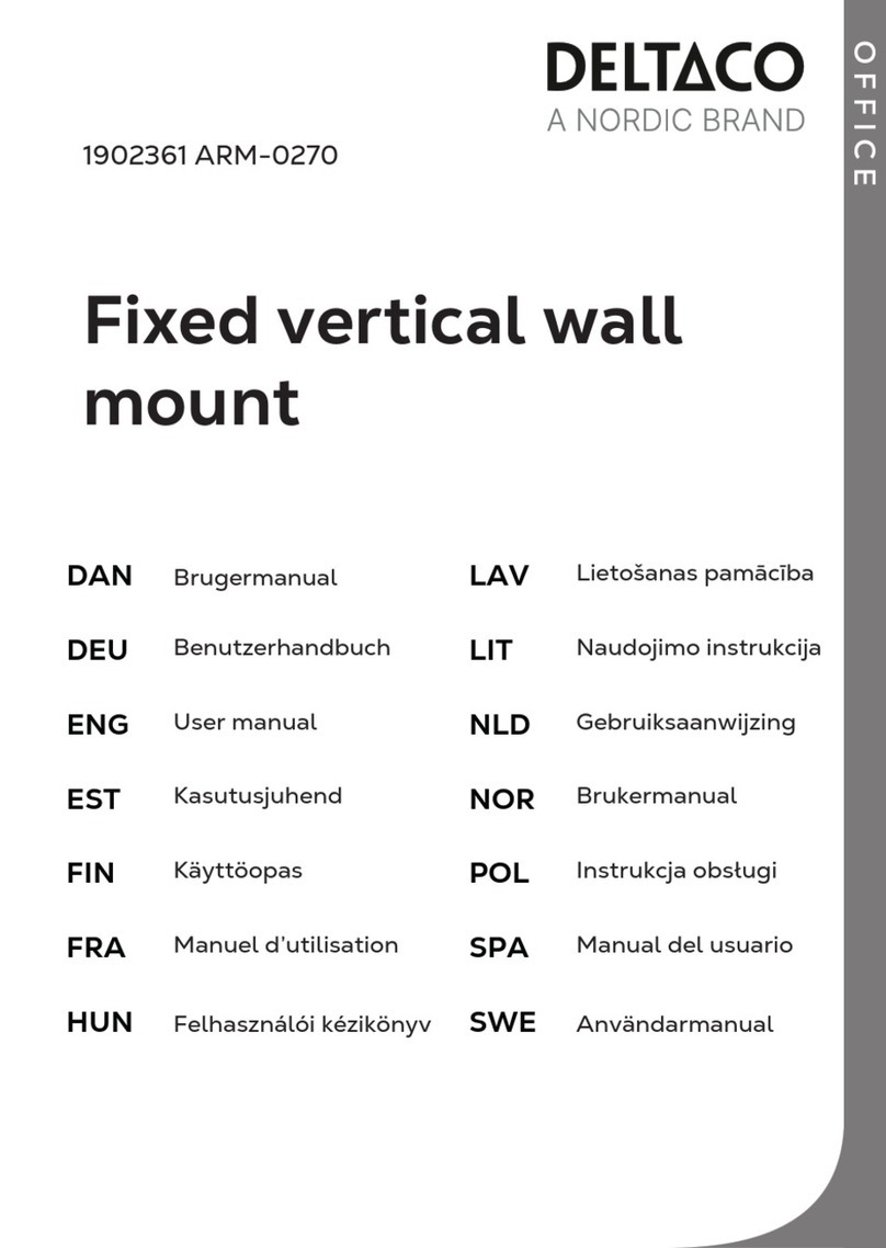 Nordic DELTACO ARM-0270 user manual